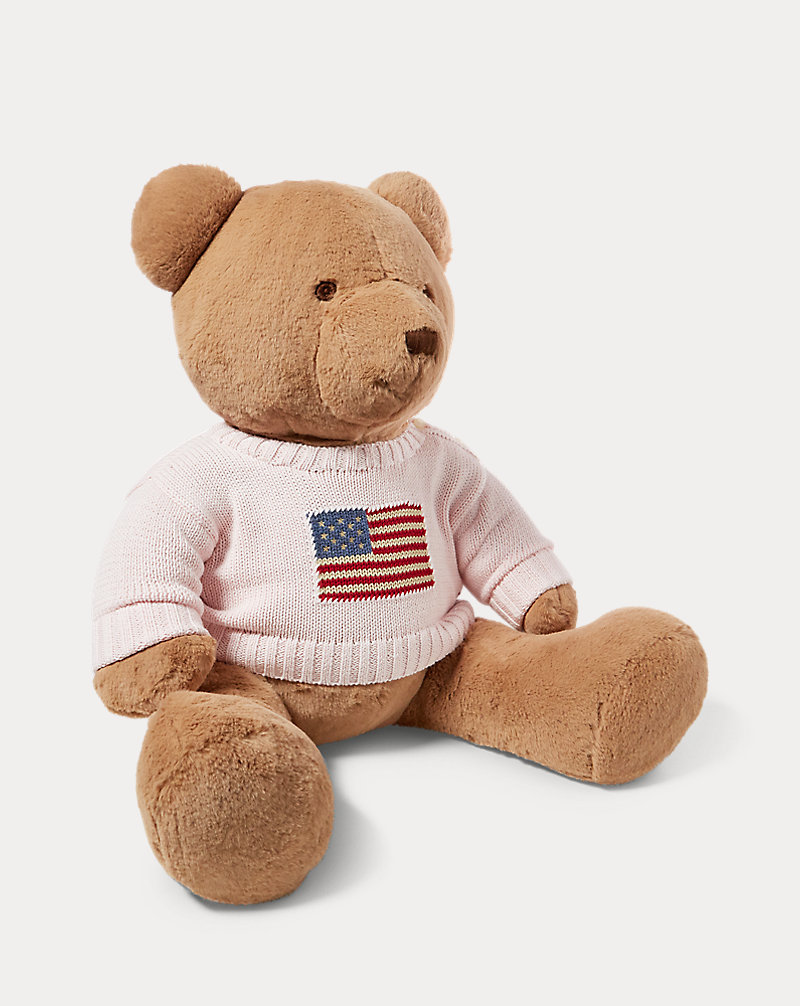 Grote Polo Bear in trui met vlag Baby 1