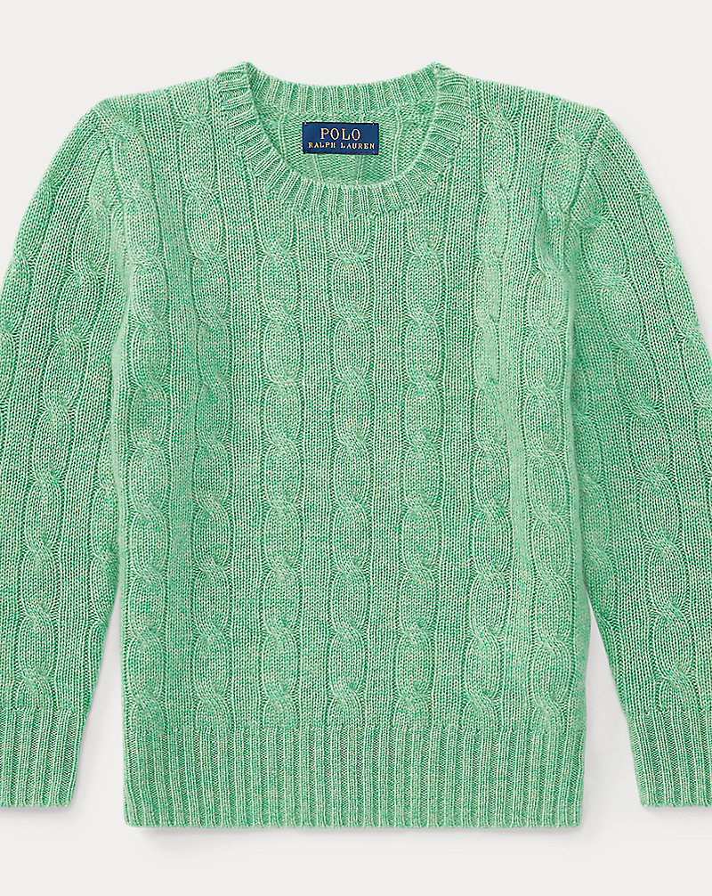 Cable-Knit Cashmere Sweater Boys 2-7 1
