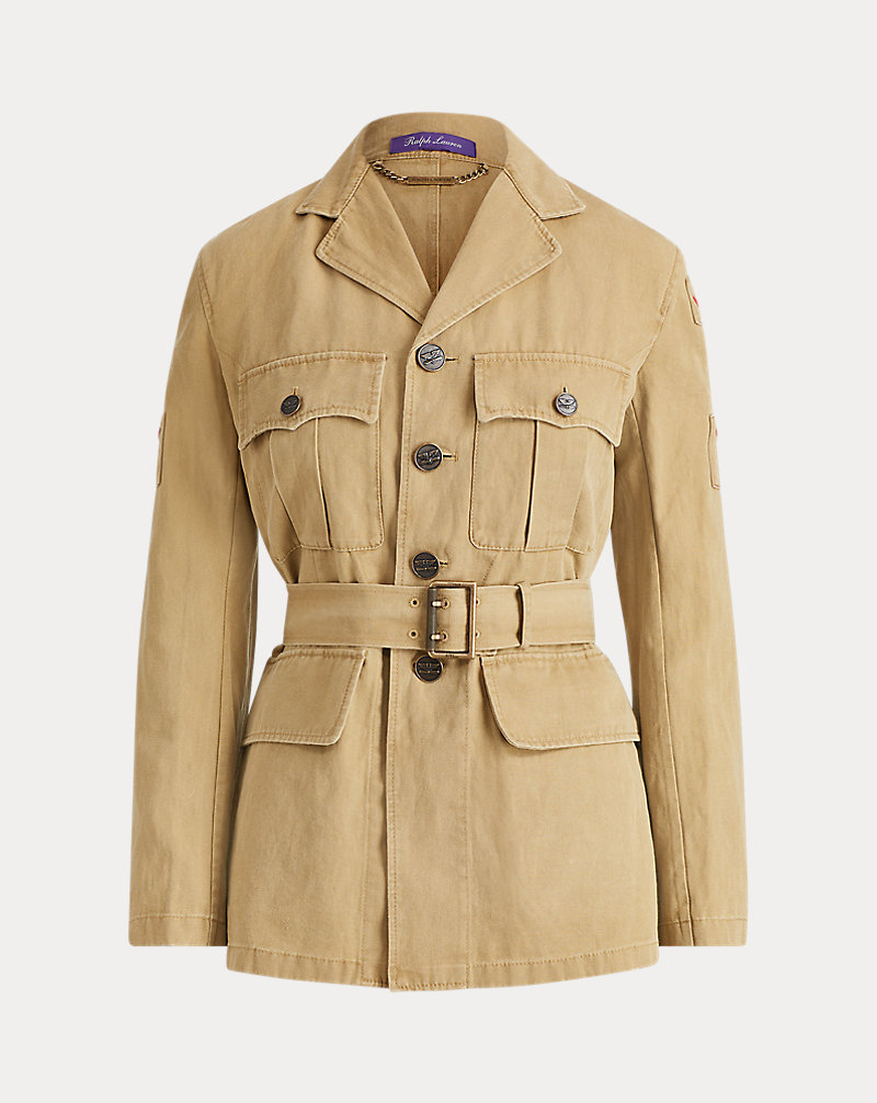 Afton Twill Safari Jacket Ralph Lauren Collection 1