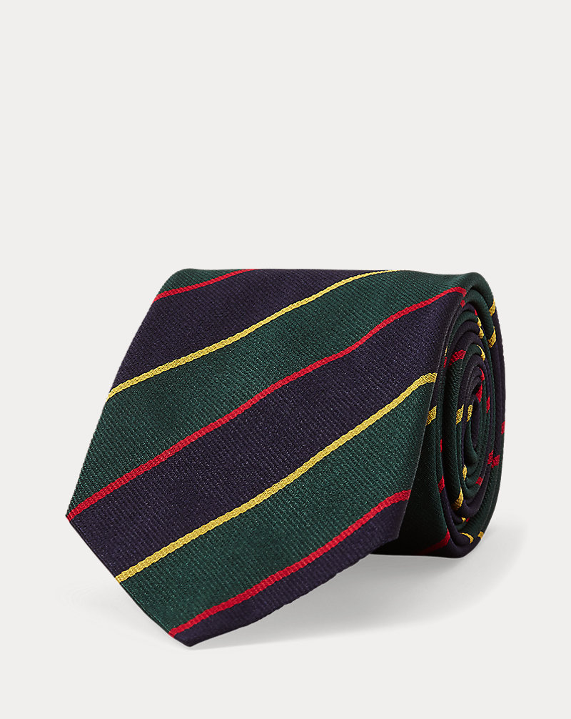 Striped Silk Narrow Tie Polo Ralph Lauren 1