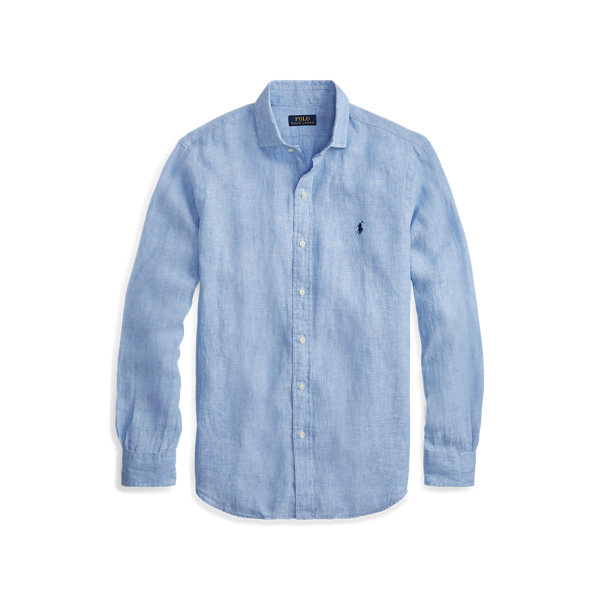 Classic Fit Linen Shirt for Men Ralph Lauren BE