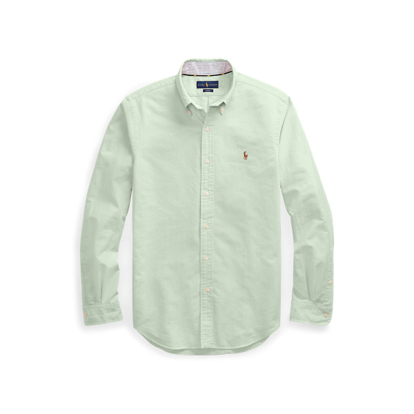 Slim Fit Cotton Oxford Shirt Polo Ralph Lauren 1