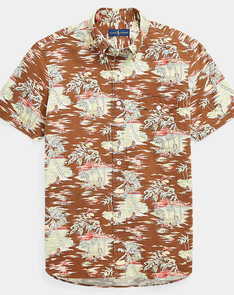 Classic Fit Hawaiian Shirt Polo Ralph Lauren 1