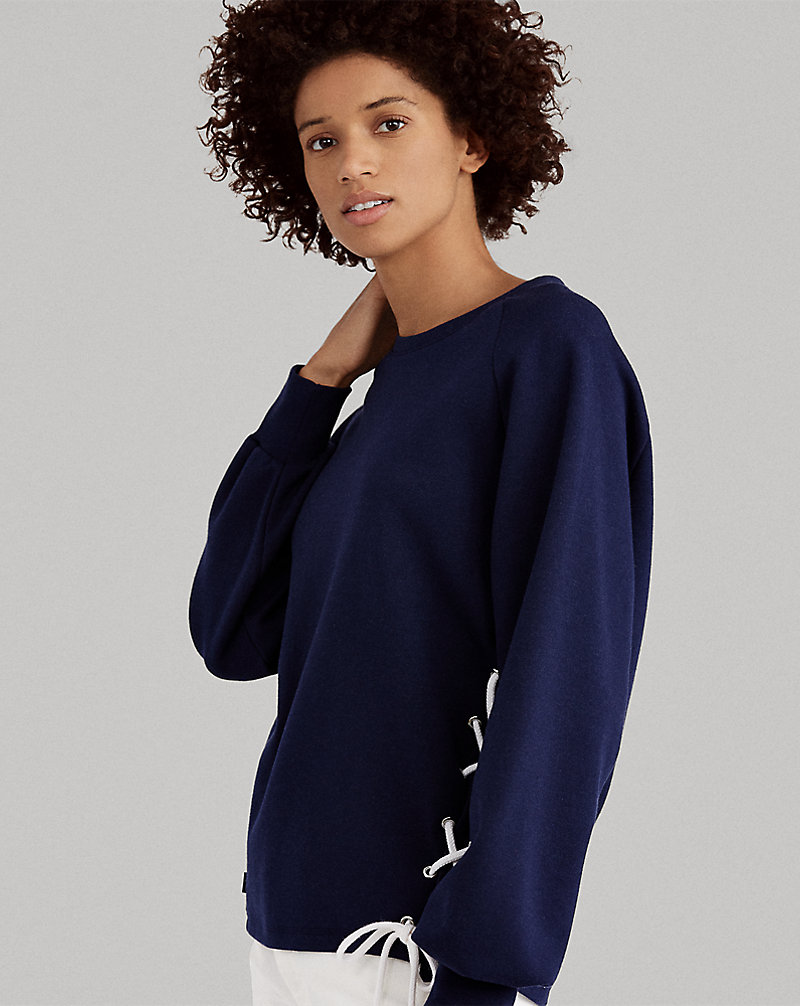 Lace-Up Pullover Sweatshirt Polo Ralph Lauren 1