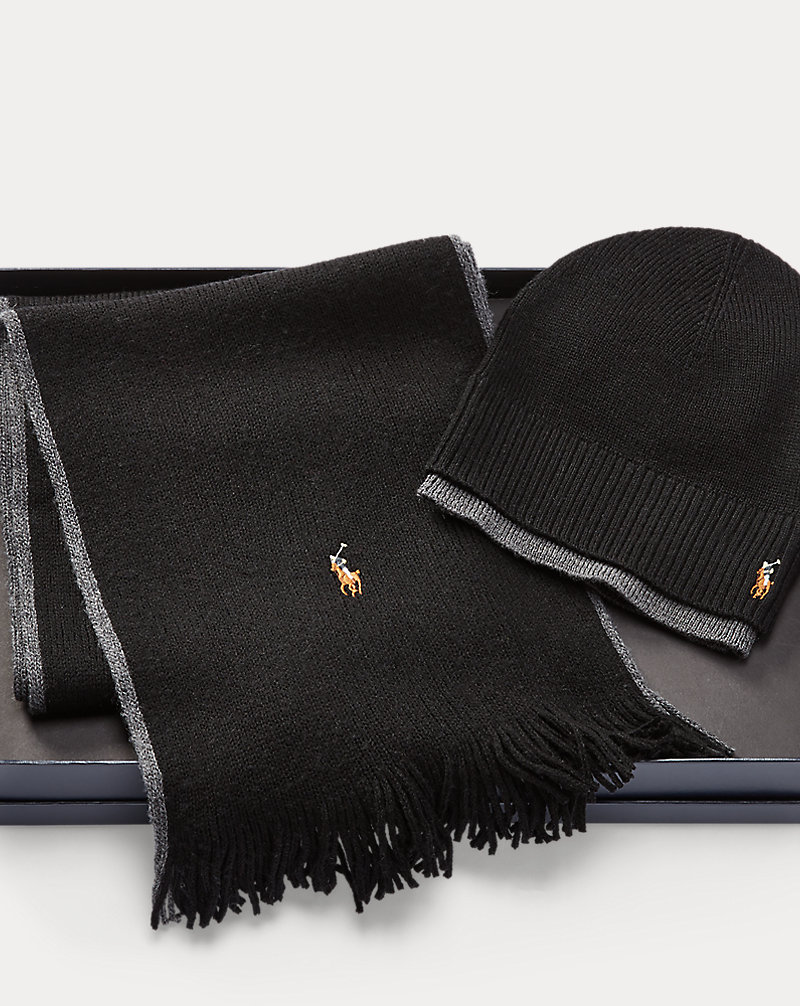 Merino Hat & Scarf Gift Set Polo Ralph Lauren 1