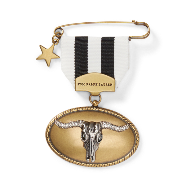 Steerhead Embossed Medal para mulher | Ralph Lauren® PT