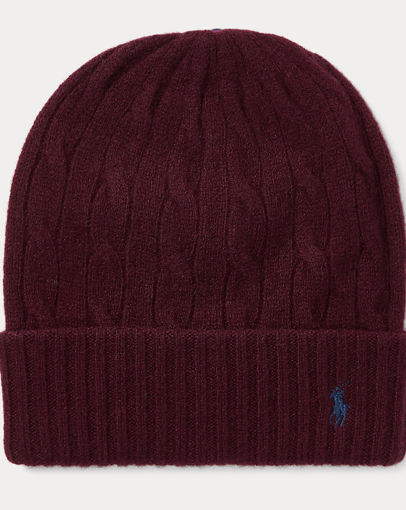 Cable Wool-Cashmere Hat Polo Ralph Lauren 1