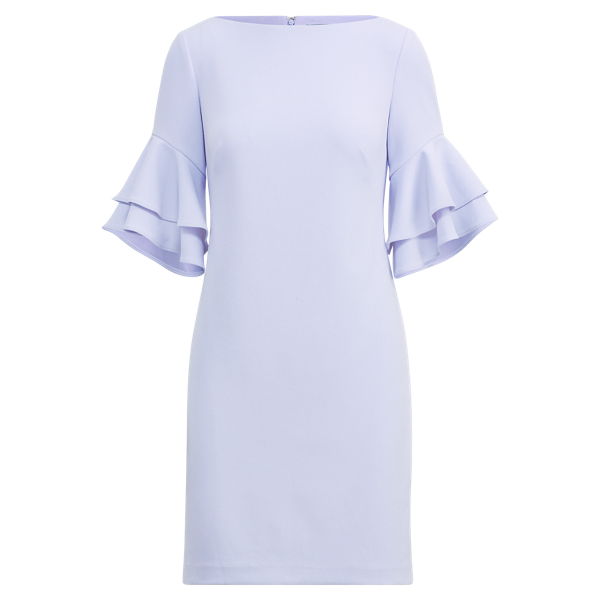 Ruffle Sleeve Shift Dress Ralph Lauren UK