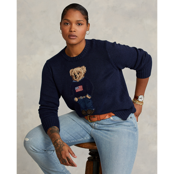 Polo Bear Cotton-Linen Jumper Polo Ralph Lauren 1