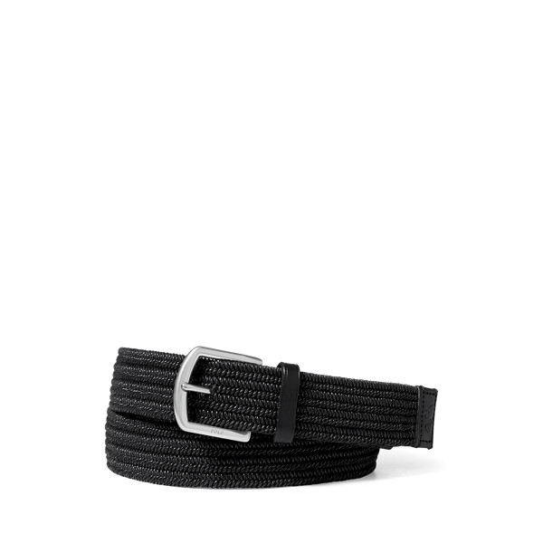 Braided Vachetta Leather Belt Polo Ralph Lauren 1