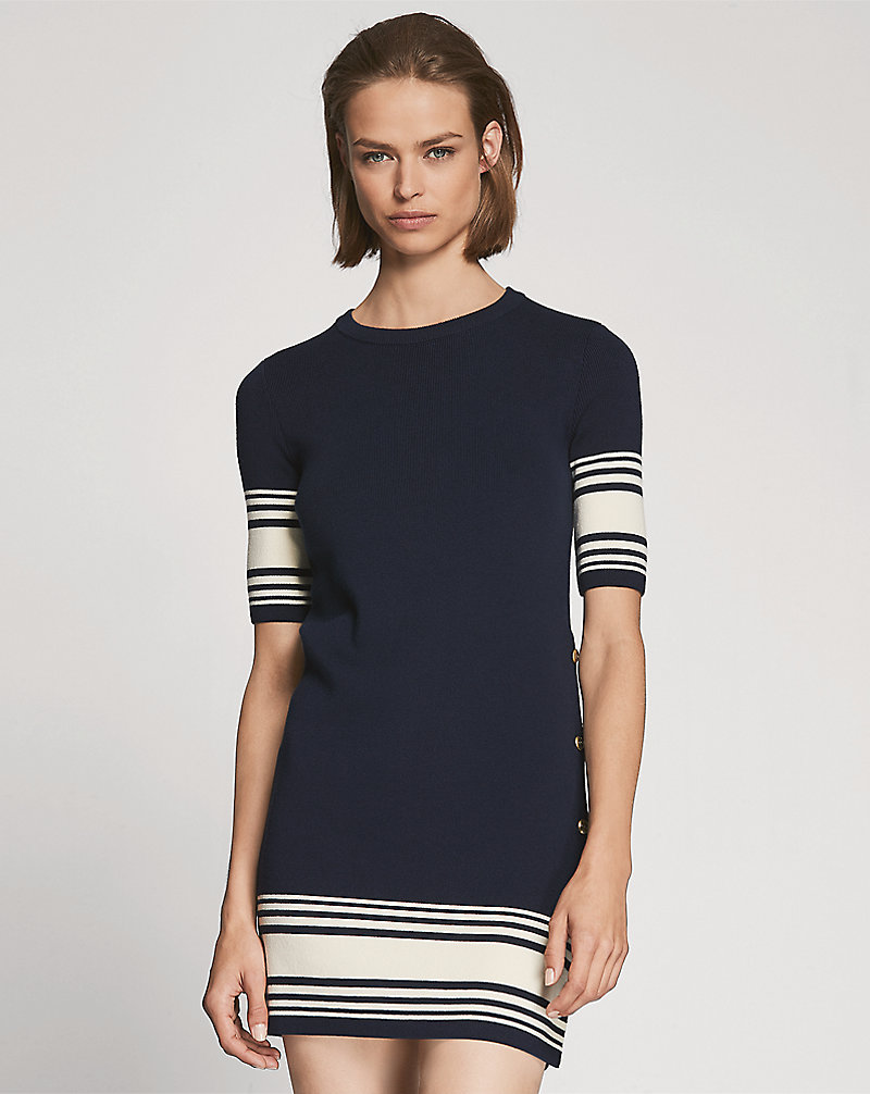 Cotton-Cashmere Sweater Dress Ralph Lauren Collection 1