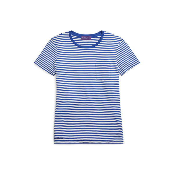 Striped Jersey Pocket T-Shirt Ralph Lauren Collection 1