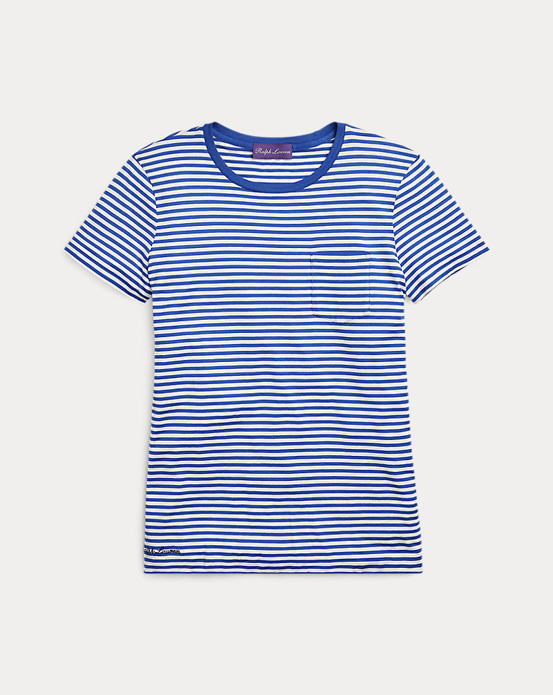 Striped Jersey Pocket T-Shirt Ralph Lauren Collection 1