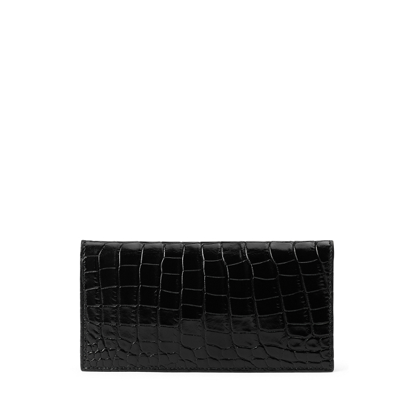 Ralph lauren alligator wallet clearance