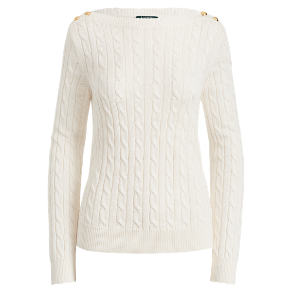 Button shoulder sweater women's online