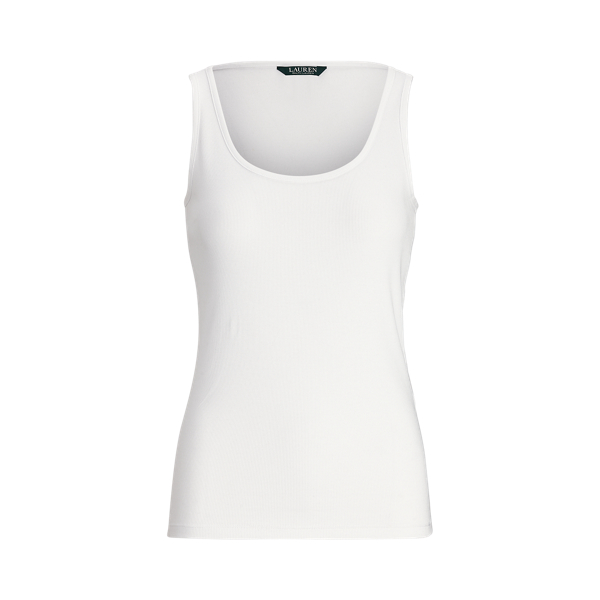 Lauren Cotton-Blend Tank Top 2