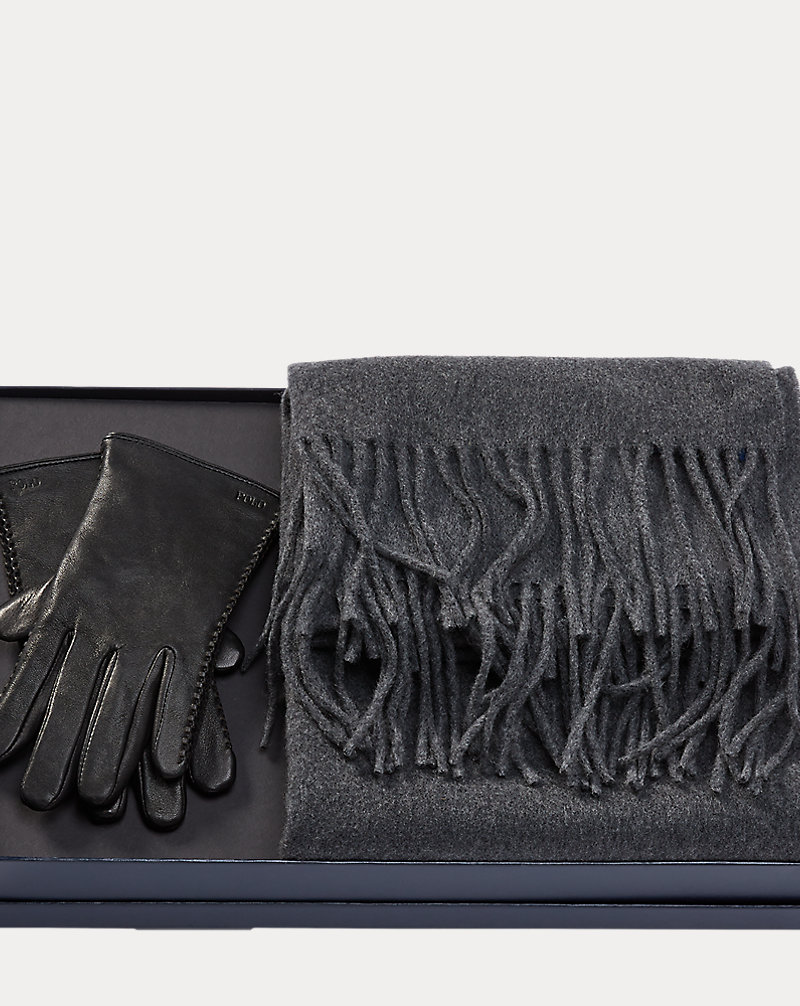 Glove & Muffler Gift Set Polo Ralph Lauren 1