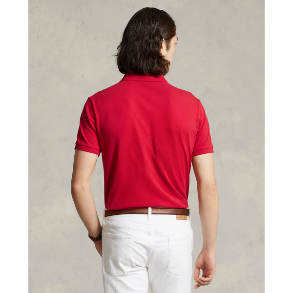 Polo Ralph Lauren Custom Slim Fit Big Pony Mesh Polo Shirt 5