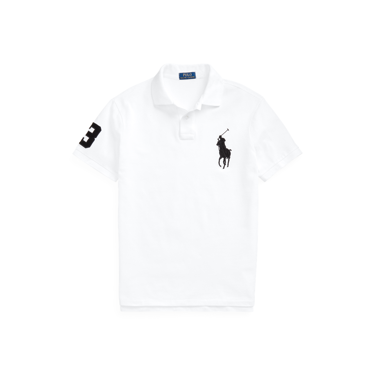 Polo Ralph Lauren Custom Slim-Fit Big Pony Mesh Short-Sleeve Polo Shirt