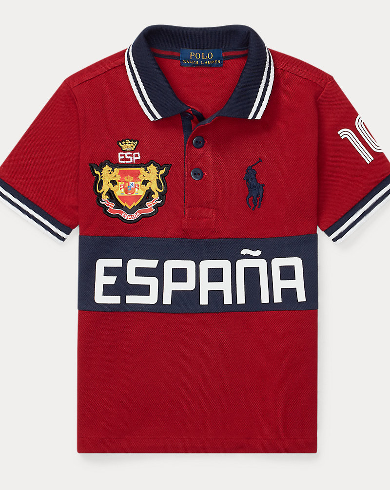 Spain Cotton Mesh Polo Shirt BOYS 1.5-6 YEARS 1