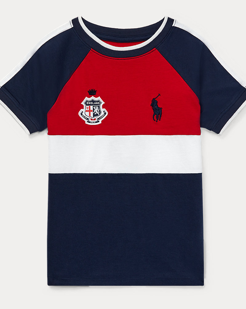 England Cotton Jersey T-Shirt BOYS 1.5-6 YEARS 1