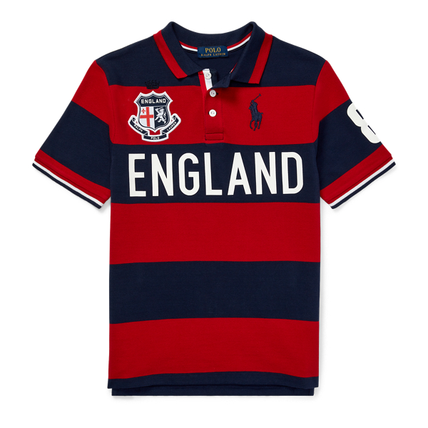 England Cotton Mesh Polo Shirt BOYS 6-14 YEARS 1