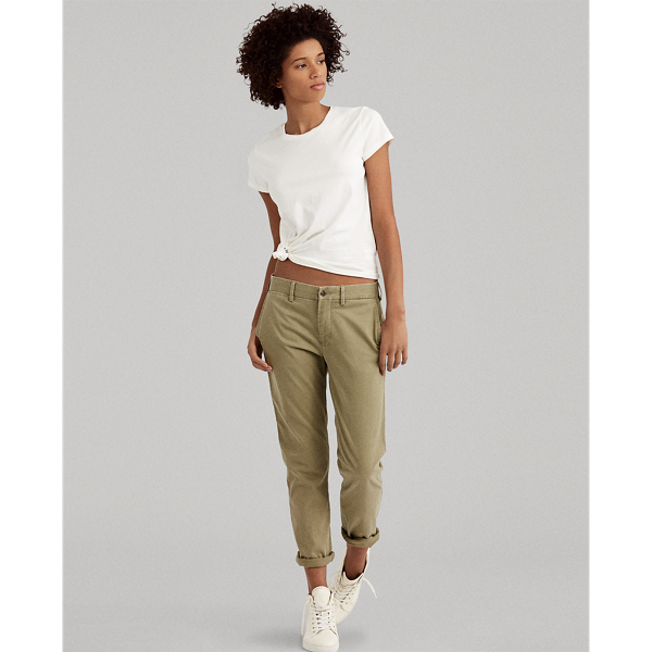 Stretch Twill Cropped Pant Polo Ralph Lauren 1