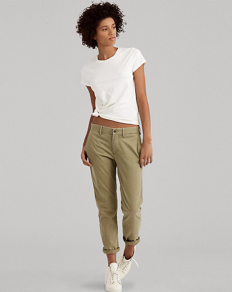 Stretch Twill Cropped Pant Polo Ralph Lauren 1