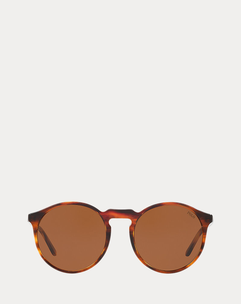 Tortoiseshell Panto Sunglasses Polo Ralph Lauren 1