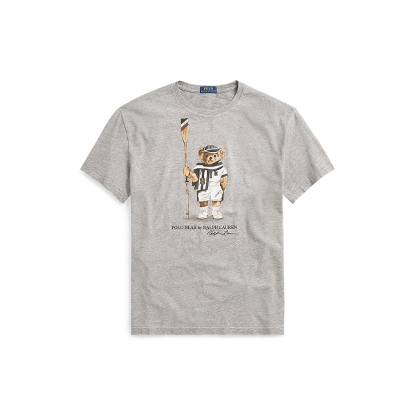 Custom Slim Fit Bear T-Shirt Polo Ralph Lauren 1