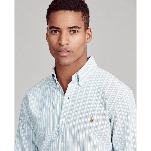 Slim Fit Striped Oxford Shirt for Men Ralph Lauren IE