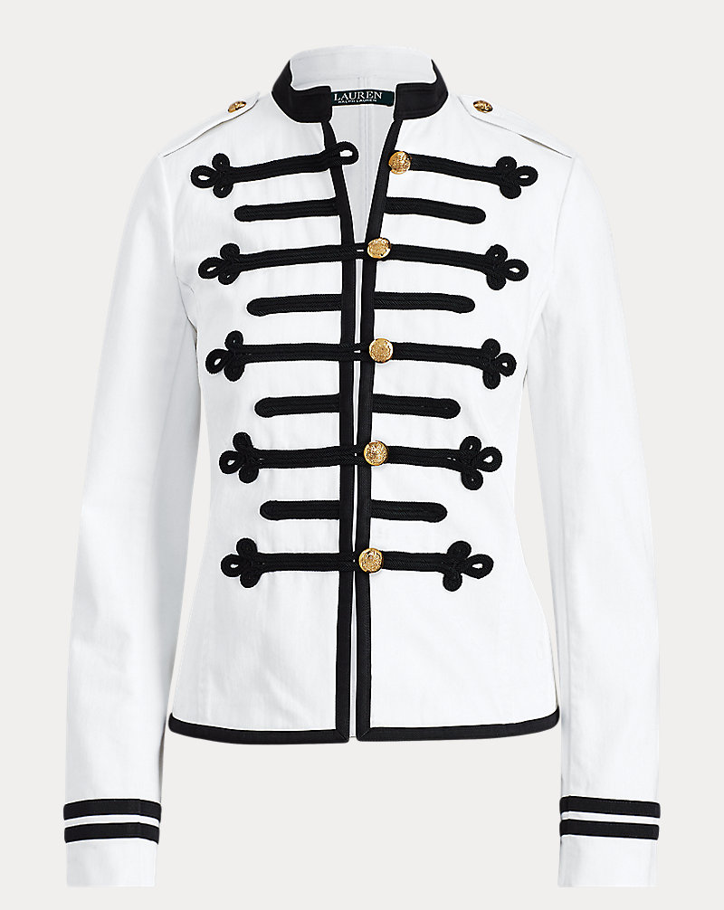 Military Denim Jacket Lauren 1