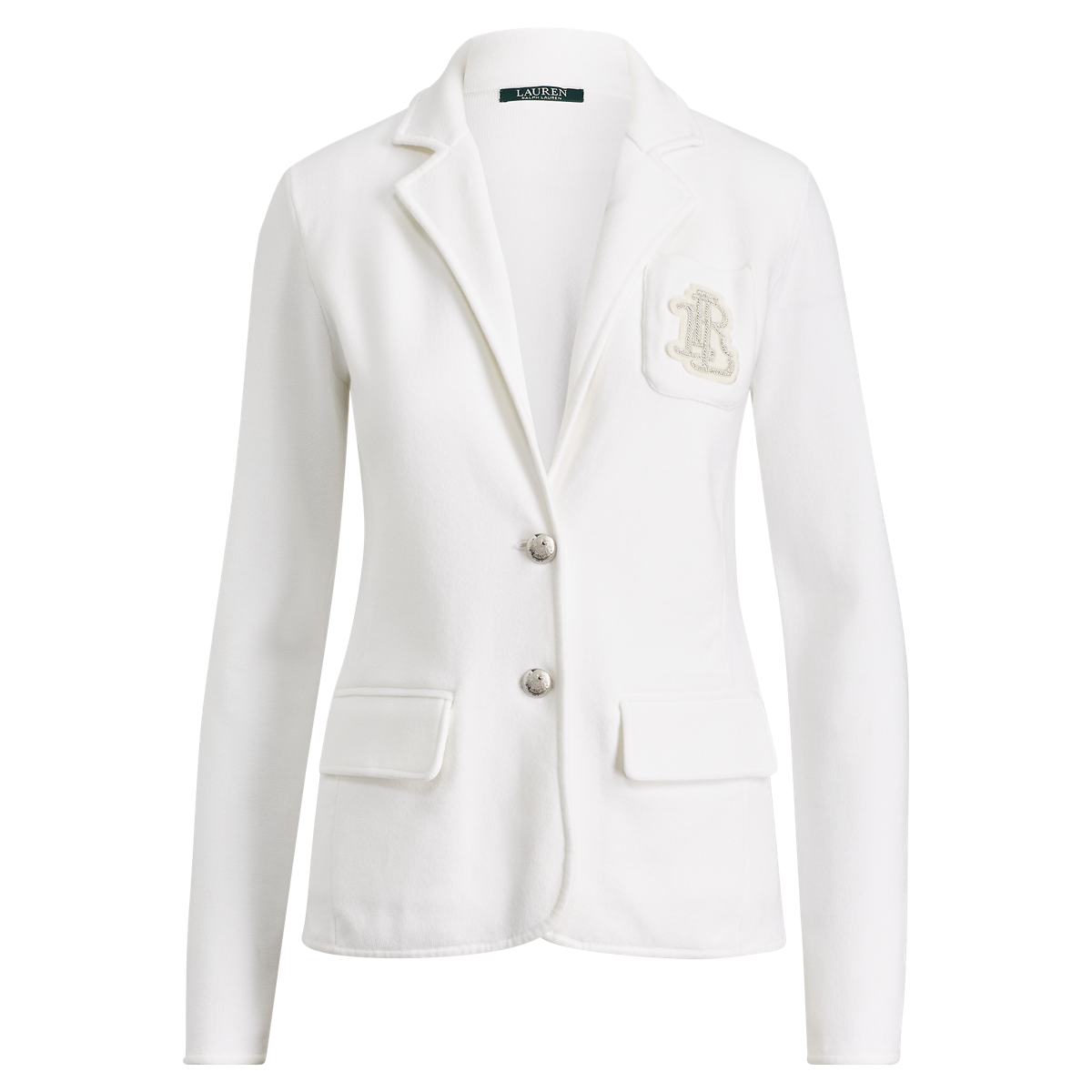 Bullion Crest Knit Blazer