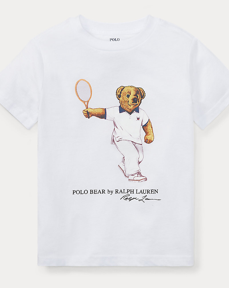Tennis Bear Cotton T-Shirt Boys 2-7 1