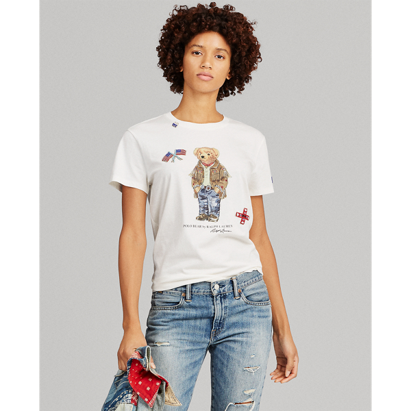 polo bear cotton tee
