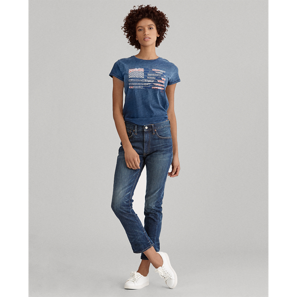 Waverly High-Rise Crop Jean Polo Ralph Lauren 1