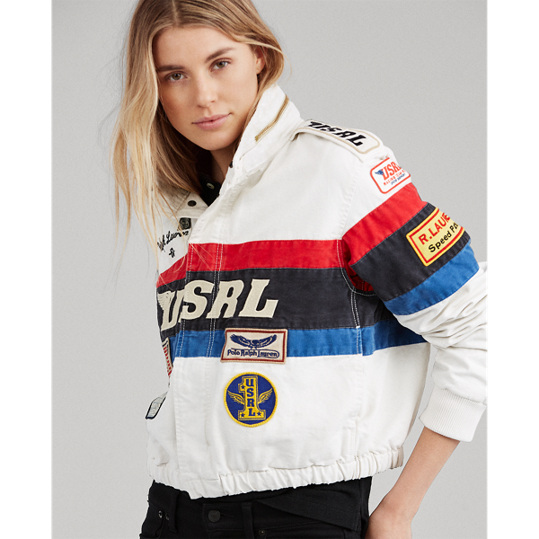 Canvas Racing Jacket Polo Ralph Lauren 1