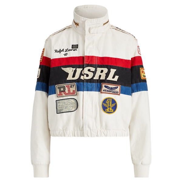 Canvas Racing Jacket | Ralph Lauren UK