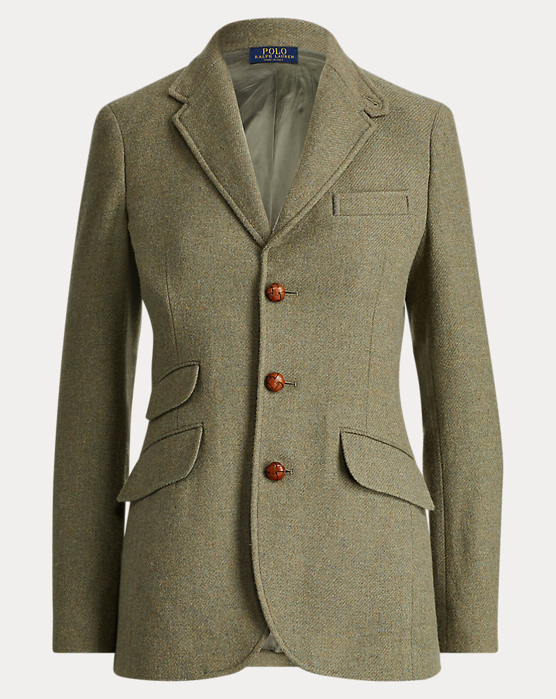 Wool-Blend Tweed Blazer Polo Ralph Lauren 1