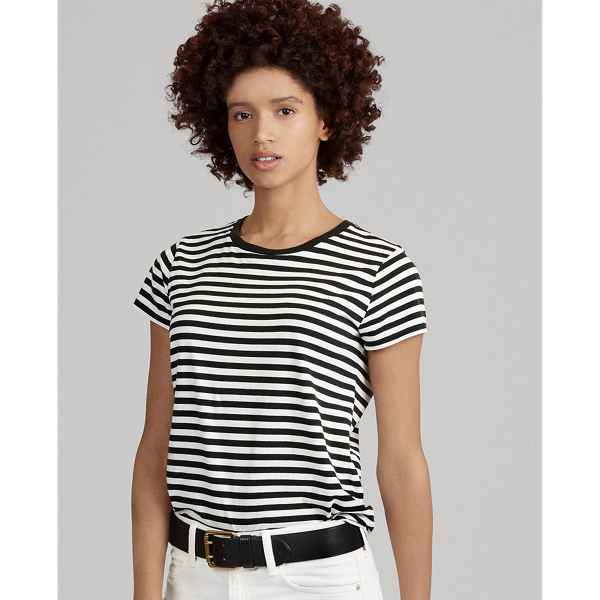Striped Cotton Jersey T-Shirt Polo Ralph Lauren 1
