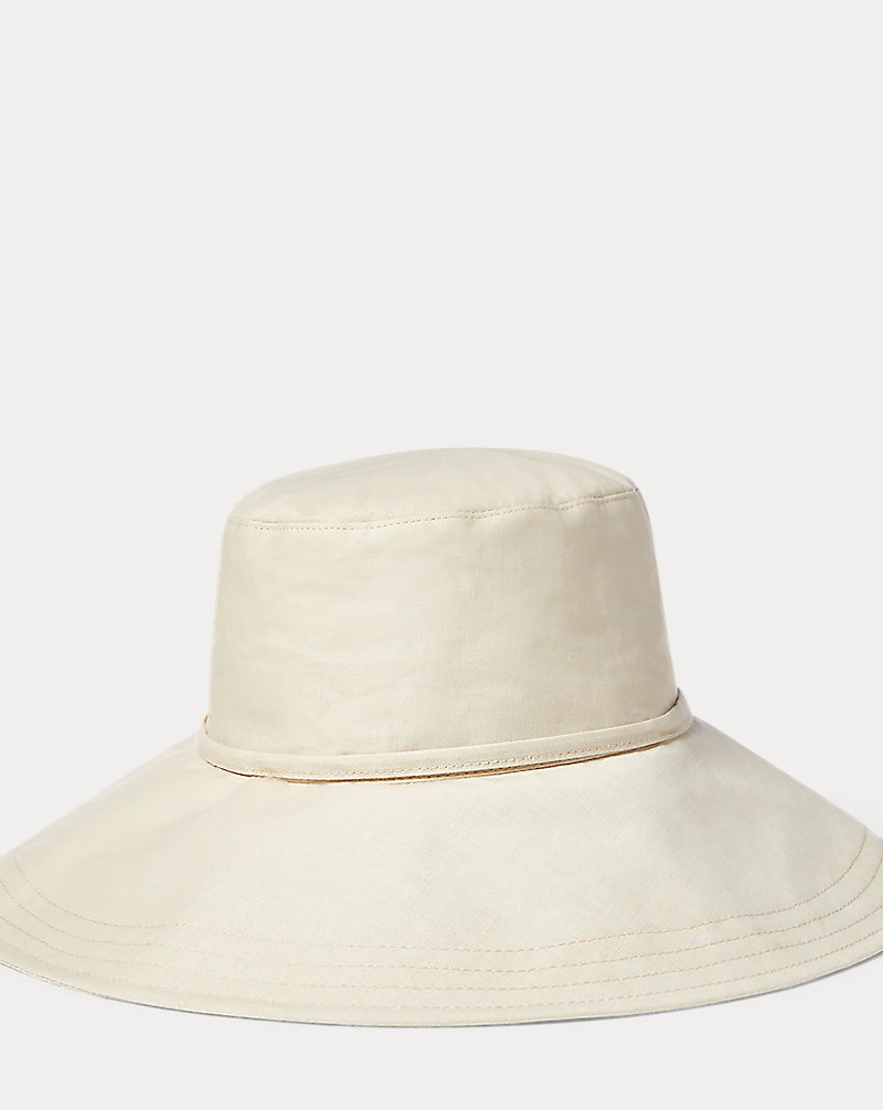 Packable Linen Hat Lauren 1