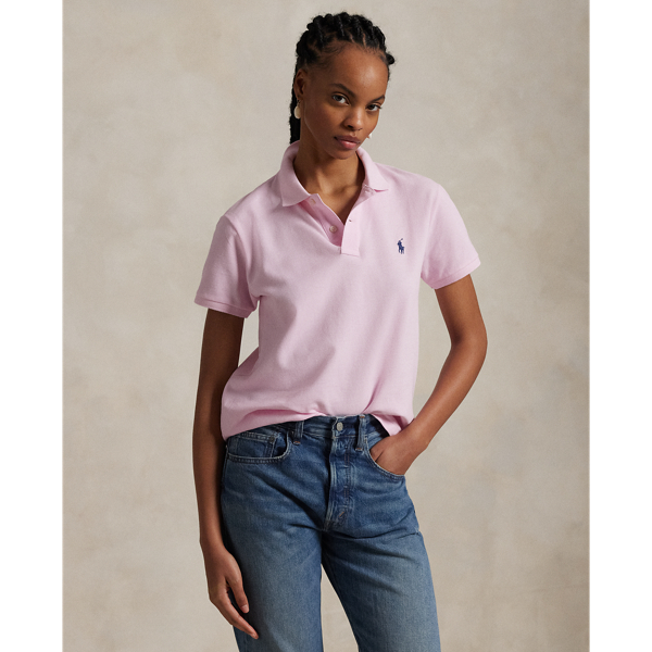 Women's Pink Polo Shirts