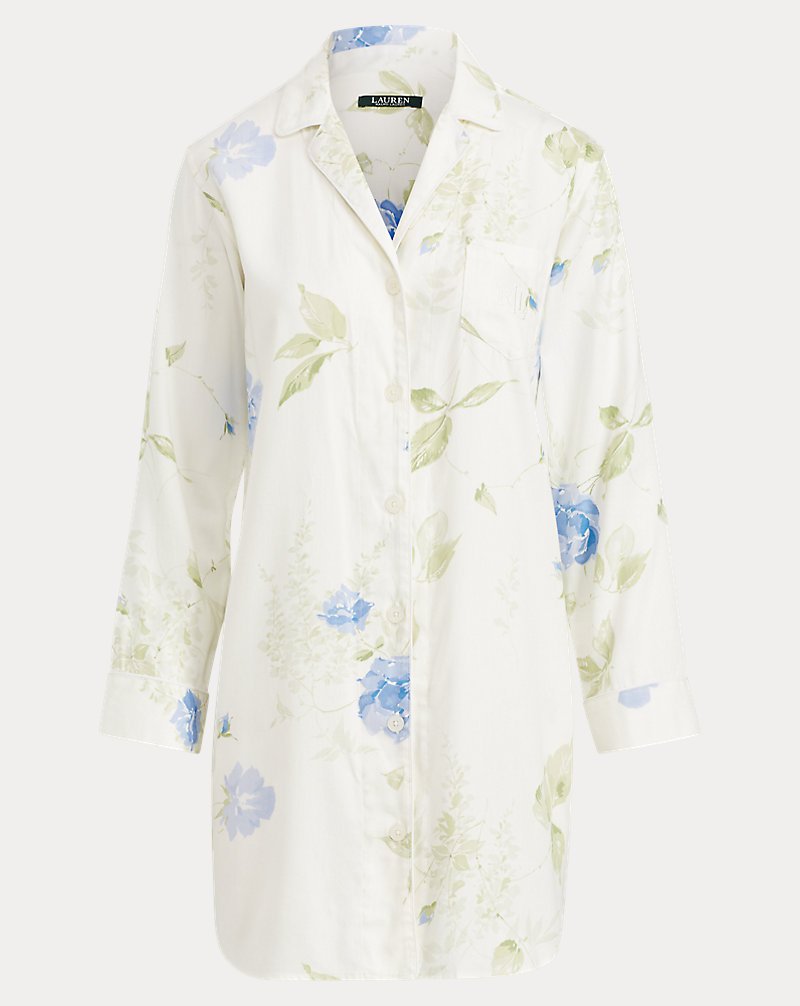 Floral Sleep Shirt Lauren 1