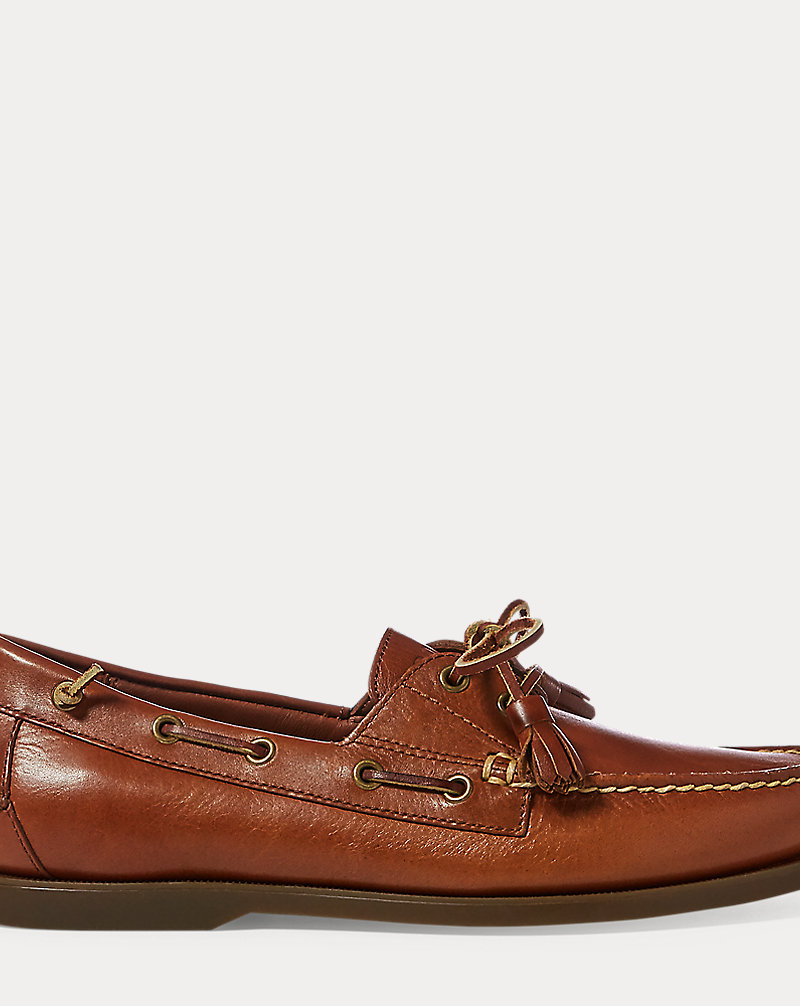 Chaussures bateau Merton en cuir Polo Ralph Lauren 1