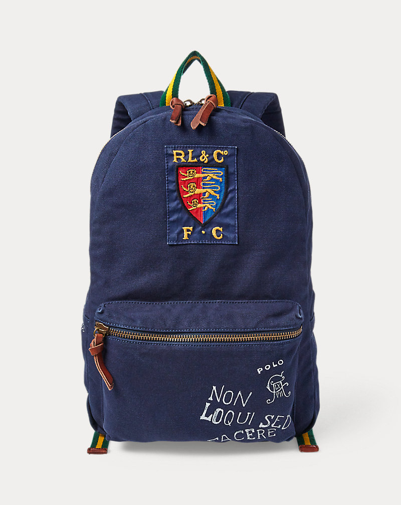 Crested Canvas Backpack Polo Ralph Lauren 1