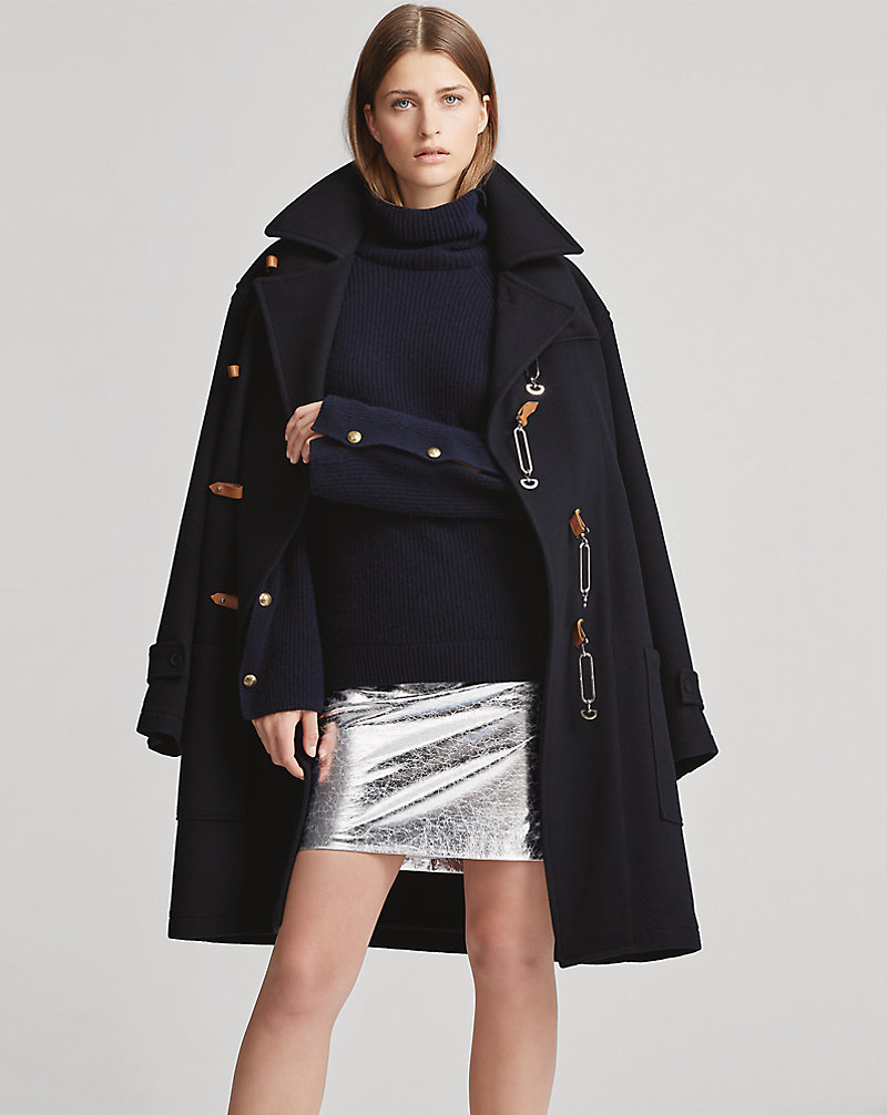 Faria Leather Miniskirt Ralph Lauren Collection 1