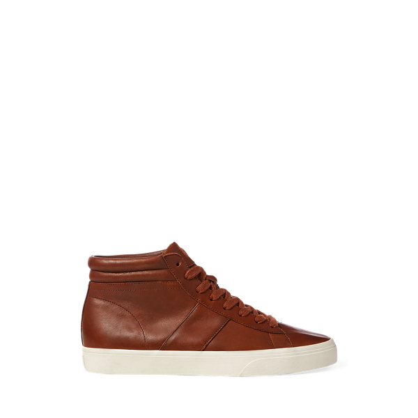 Shaw Leather High-Top Sneaker Polo Ralph Lauren 1