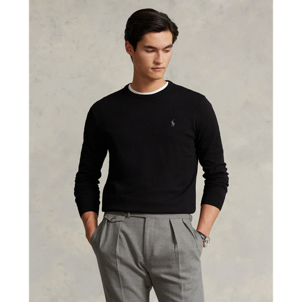 Slim Fit Cotton Sweater