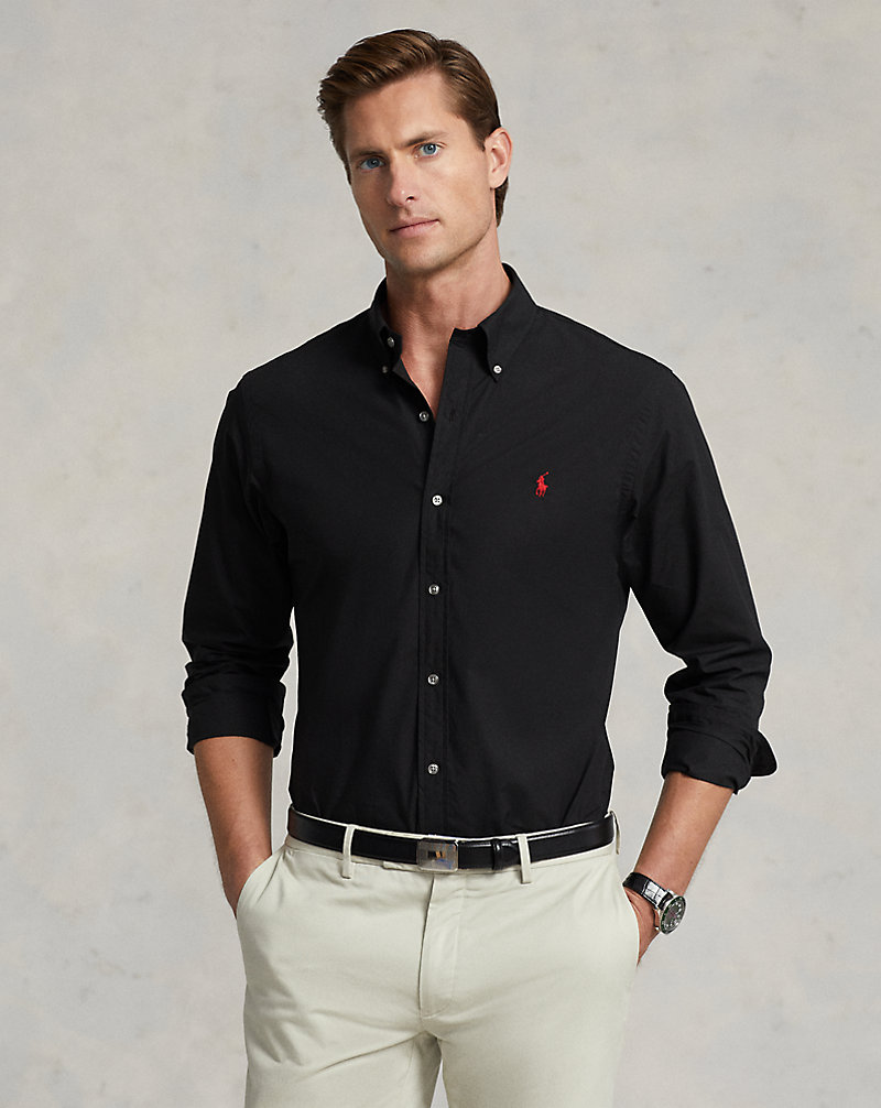 Slim Fit Poplin Shirt Polo Ralph Lauren 1
