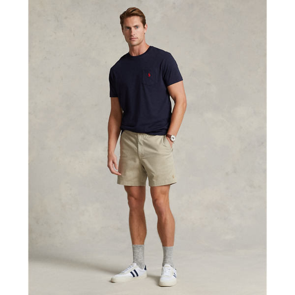 Short Prepster Polo in chino stretch
